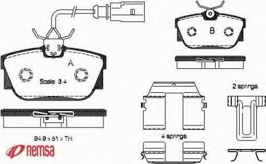 Metzger 076712 - Komplet Pločica, disk-kočnica www.molydon.hr