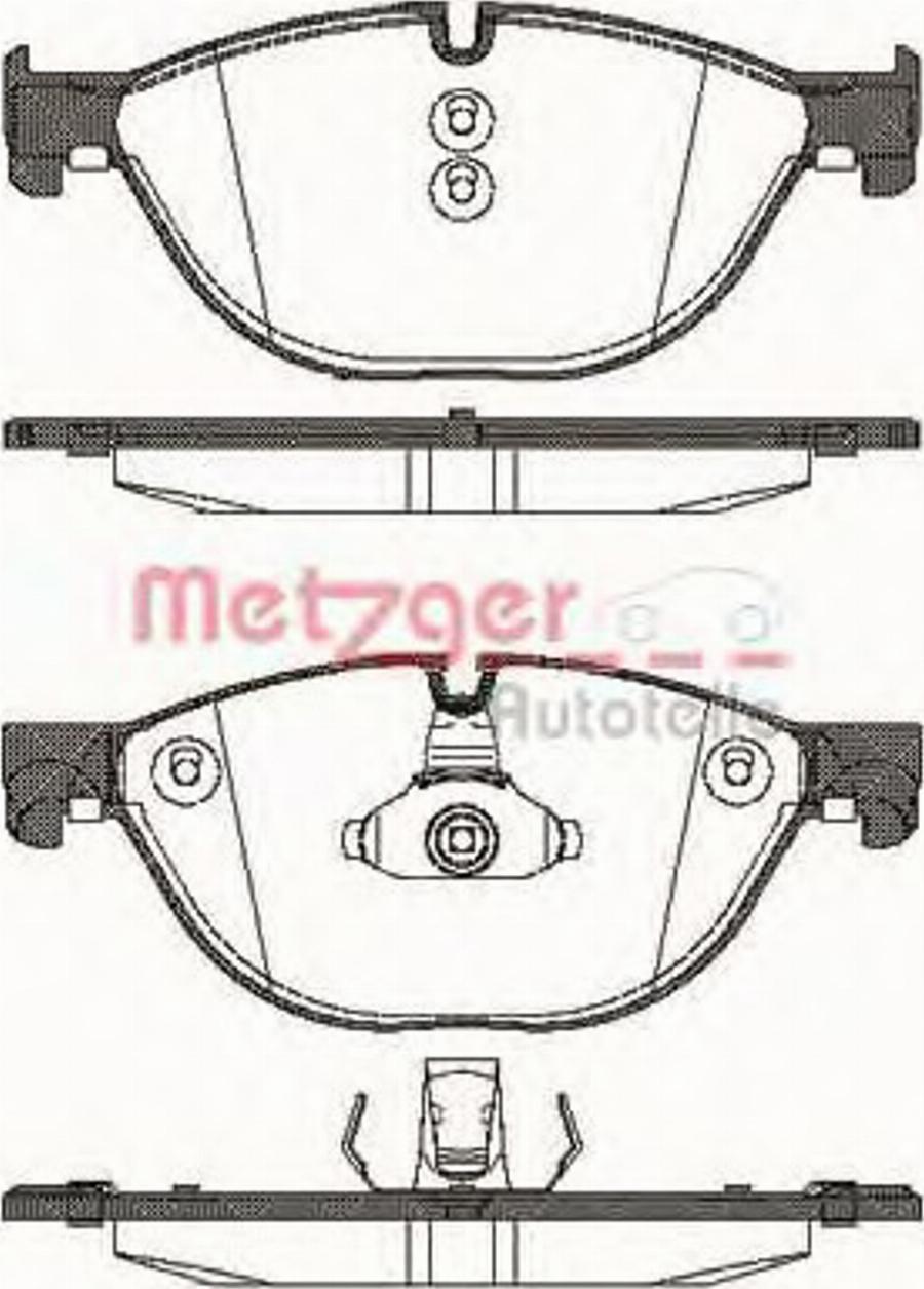 Metzger 1414.00 - Komplet Pločica, disk-kočnica www.molydon.hr