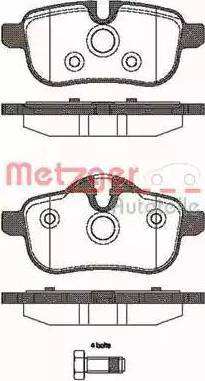 Metzger 1170783 - Komplet Pločica, disk-kočnica www.molydon.hr