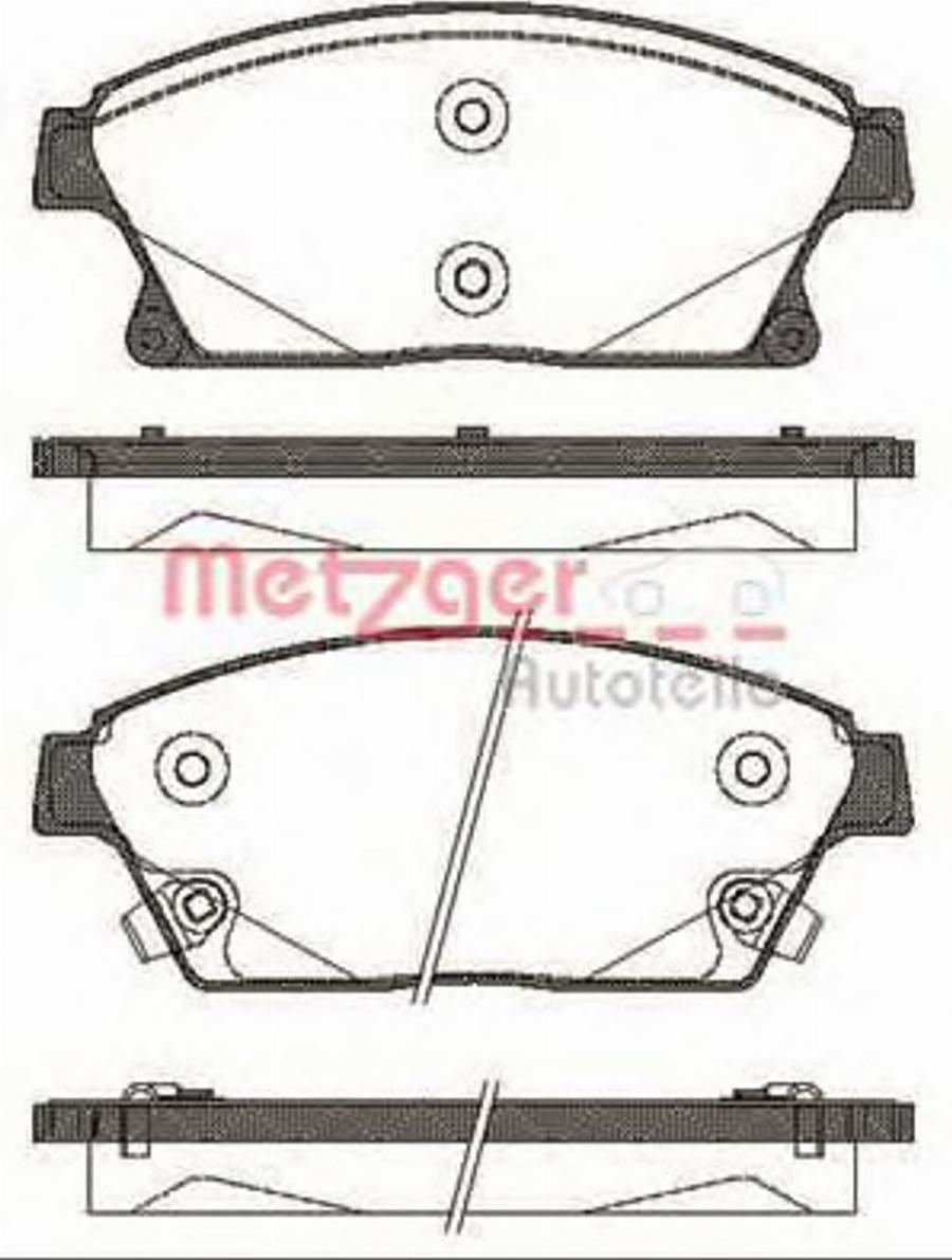 Metzger 1431.02 - Komplet Pločica, disk-kočnica www.molydon.hr