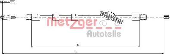 Metzger 10.9439 - Sajla ručne kočnice www.molydon.hr