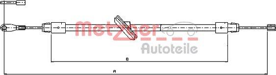 Metzger 10.9511 - Sajla ručne kočnice www.molydon.hr