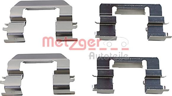 Metzger 109-0014 - Komplet pribora, Pločica disk kočnice www.molydon.hr