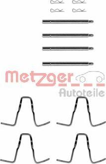 Metzger 109-1005 - Komplet pribora, Pločica disk kočnice www.molydon.hr