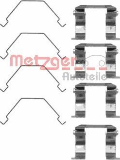 Metzger 109-1158 - Komplet pribora, Pločica disk kočnice www.molydon.hr