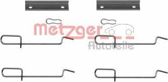 Metzger 109-1125 - Komplet pribora, Pločica disk kočnice www.molydon.hr