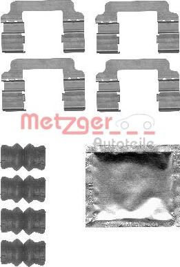 Metzger 109-1830 - Komplet pribora, Pločica disk kočnice www.molydon.hr