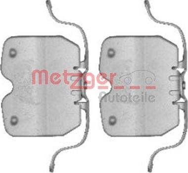 Metzger 109-1759 - Komplet pribora, Pločica disk kočnice www.molydon.hr