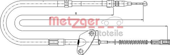 Metzger 10.9872 - Sajla ručne kočnice www.molydon.hr