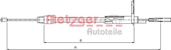 Metzger 10.9327 - Sajla ručne kočnice www.molydon.hr