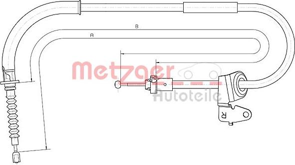 Metzger 10.4306 - Sajla ručne kočnice www.molydon.hr