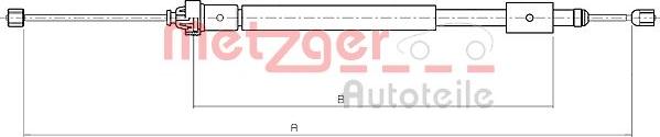 Metzger 10.4707 - Sajla ručne kočnice www.molydon.hr