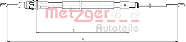 Metzger 10.4717 - Sajla ručne kočnice www.molydon.hr