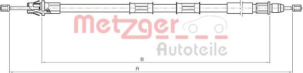 Metzger 10.5971 - Sajla ručne kočnice www.molydon.hr