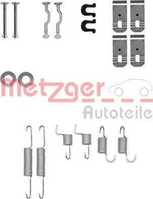 Metzger 105-0028 - Komplet pribora, kočione papuce rucne kočnice www.molydon.hr