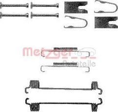 Metzger 105-0875 - Komplet pribora, kočione papuce rucne kočnice www.molydon.hr