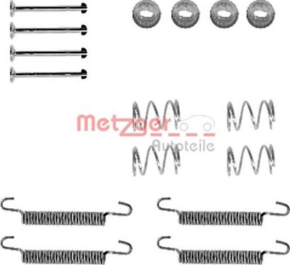 Metzger 105-0791 - Komplet pribora, kočione papuce rucne kočnice www.molydon.hr