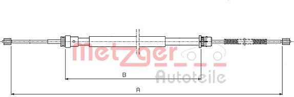 Metzger 10.6541 - Sajla ručne kočnice www.molydon.hr