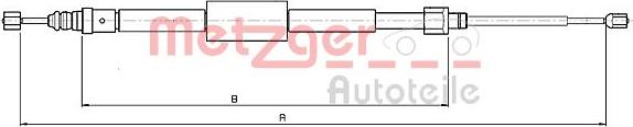 Metzger 10.6689 - Sajla ručne kočnice www.molydon.hr