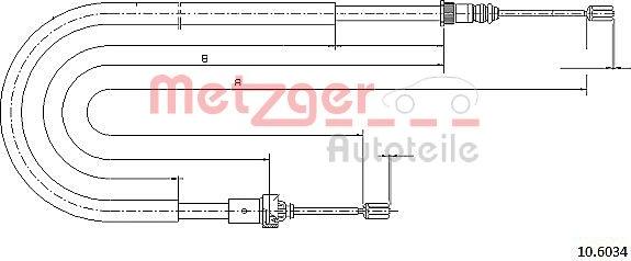 Metzger 10.6034 - Sajla ručne kočnice www.molydon.hr