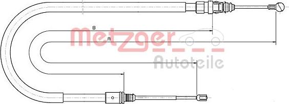 Metzger 10.6224 - Sajla ručne kočnice www.molydon.hr