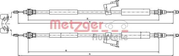 Metzger 10.8225 - Sajla ručne kočnice www.molydon.hr