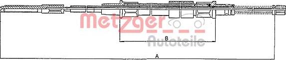 Metzger 10.7402 - Sajla ručne kočnice www.molydon.hr