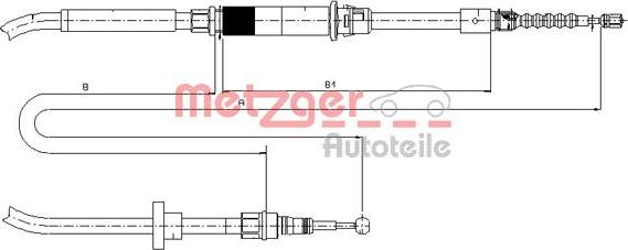 Metzger 10.7484 - Sajla ručne kočnice www.molydon.hr