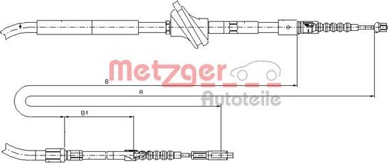 Metzger 10.7583 - Sajla ručne kočnice www.molydon.hr