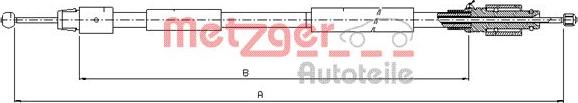 Metzger 10.7630 - Sajla ručne kočnice www.molydon.hr