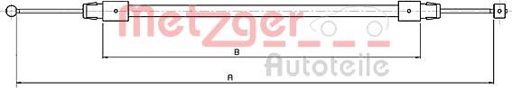 Metzger 10.7633 - Sajla ručne kočnice www.molydon.hr