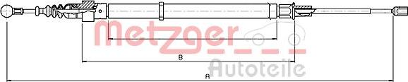 Metzger 10.7139 - Sajla ručne kočnice www.molydon.hr