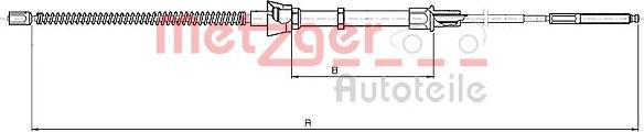 Metzger 10.7136 - Sajla ručne kočnice www.molydon.hr