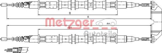 Metzger 11.5933 - Sajla ručne kočnice www.molydon.hr