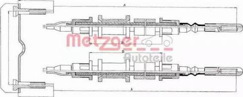 Metzger 11.582 - Sajla ručne kočnice www.molydon.hr