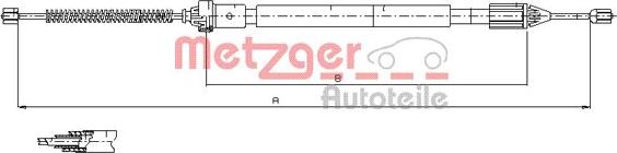 Metzger 11.6598 - Sajla ručne kočnice www.molydon.hr