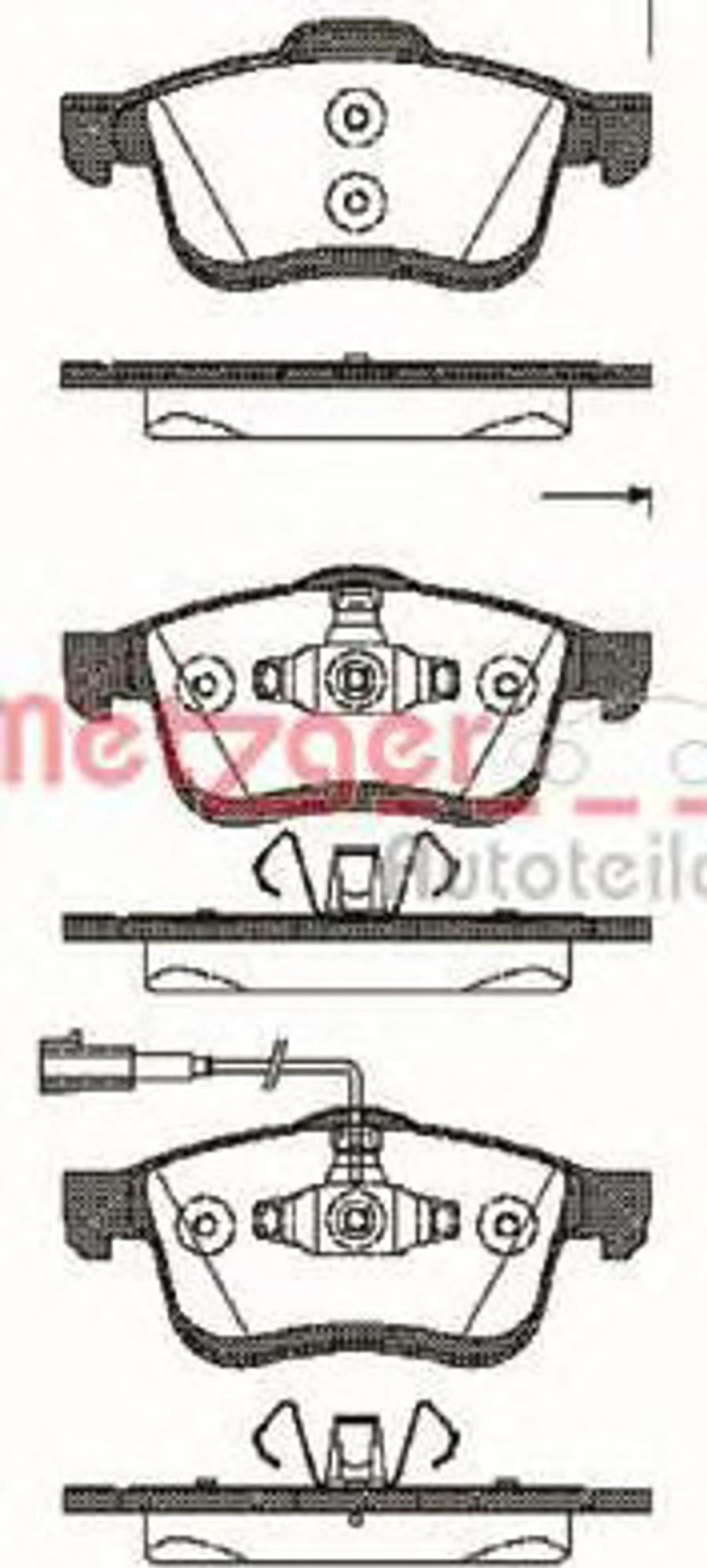 Metzger 118301 - Komplet Pločica, disk-kočnica www.molydon.hr