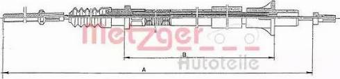 Metzger 11.261 - Sajla, mehanizam za aktiviranje kvacila www.molydon.hr