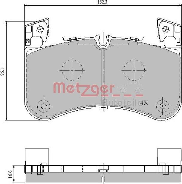 Metzger 1170947 - Komplet Pločica, disk-kočnica www.molydon.hr