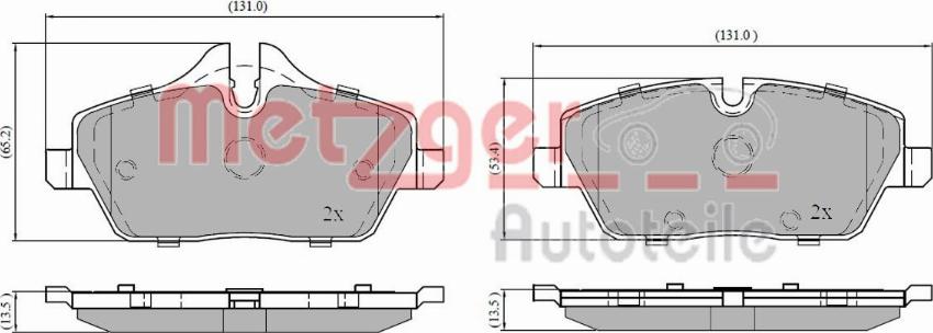 Metzger 1170926 - Komplet Pločica, disk-kočnica www.molydon.hr