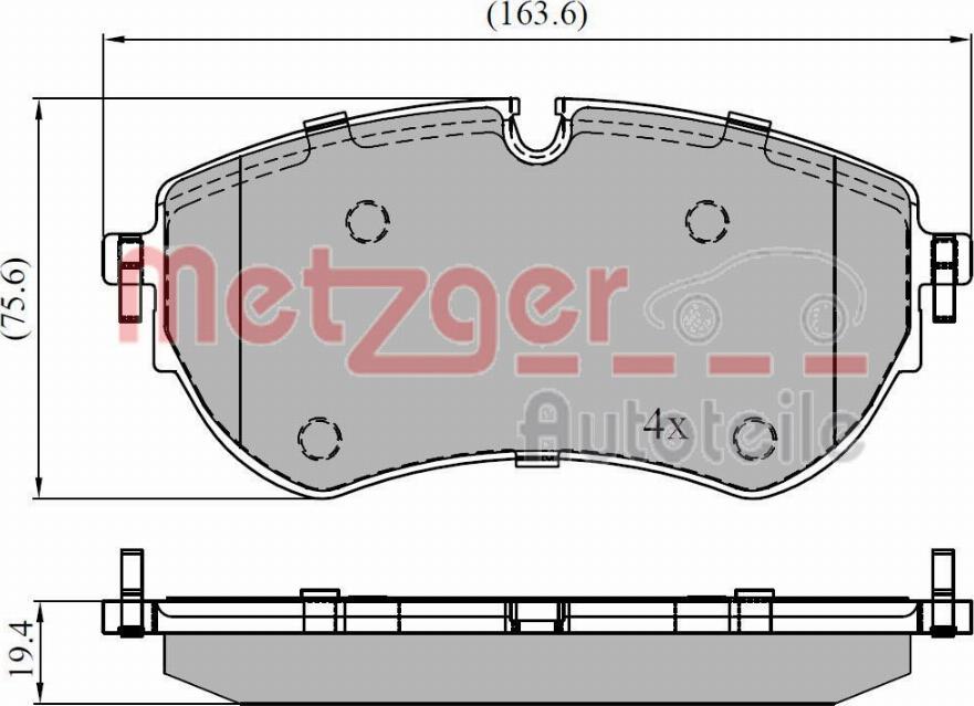 Metzger 1170921 - Komplet Pločica, disk-kočnica www.molydon.hr