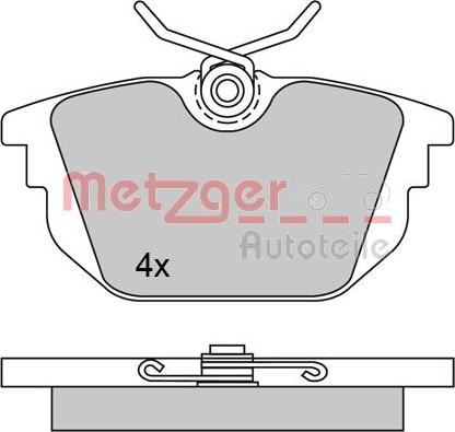 Metzger 1170497 - Komplet Pločica, disk-kočnica www.molydon.hr