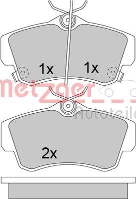 Metzger 1170459 - Komplet Pločica, disk-kočnica www.molydon.hr