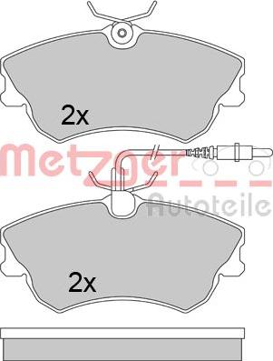 Metzger 1170456 - Komplet Pločica, disk-kočnica www.molydon.hr