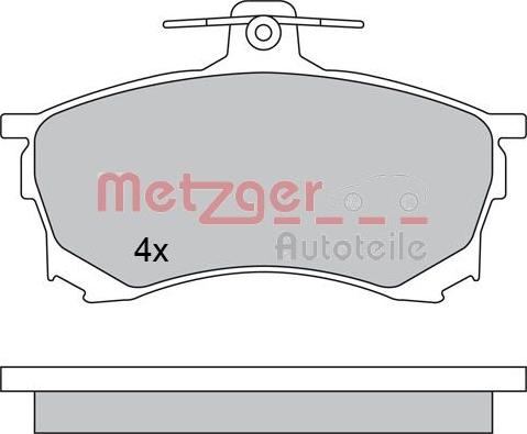 Metzger 1170453 - Komplet Pločica, disk-kočnica www.molydon.hr