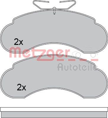 Metzger 1170485 - Komplet Pločica, disk-kočnica www.molydon.hr