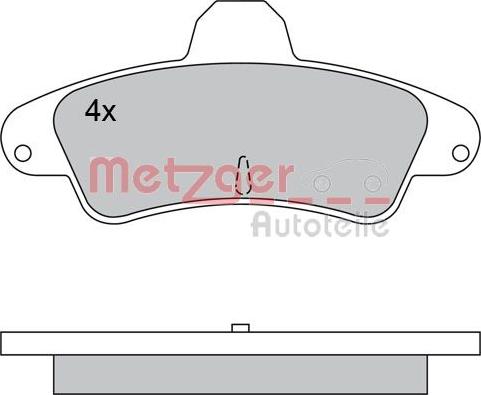 Metzger 1170430 - Komplet Pločica, disk-kočnica www.molydon.hr