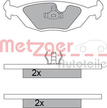 Metzger 1170473 - Komplet Pločica, disk-kočnica www.molydon.hr