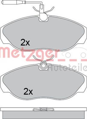 Metzger 1170477 - Komplet Pločica, disk-kočnica www.molydon.hr