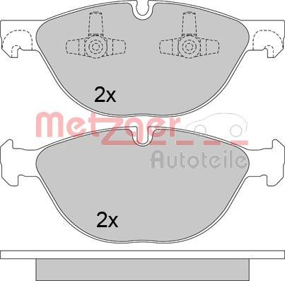 Metzger 1170592 - Komplet Pločica, disk-kočnica www.molydon.hr